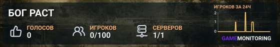 БОГ РАСТ