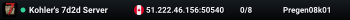 Kohler's 7d2d Server