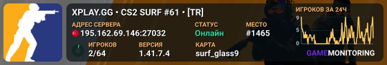 XPLAY.GG • CS2 SURF #61 • [TR]
