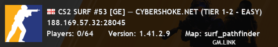 CS2 SURF #53 [GE] — CYBERSHOKE.NET (TIER 1-2 - EASY)
