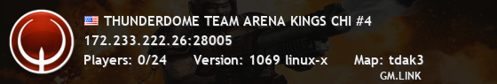 THUNDERDOME TEAM ARENA KINGS CHI #4