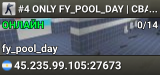#4 ONLY FY_POOL_DAY | CBA Gaming