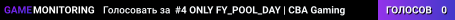 #4 ONLY FY_POOL_DAY | CBA Gaming