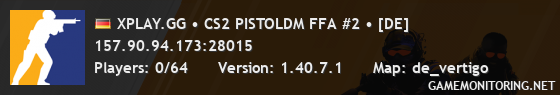 XPLAY.GG • CS2 PISTOLDM FFA #2 • [DE]