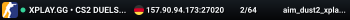 XPLAY.GG • CS2 DUELS 1v1 #4 • [DE]