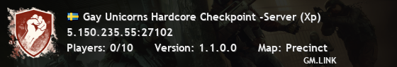 Gay Unicorns Hardcore Checkpoint -Server (Xp)