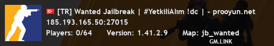 [TR] Wanted Jailbreak | #YetkiliAlım !dc | - prooyun.net