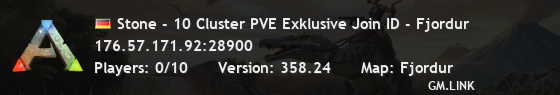 Stone - 10 Cluster PVE Exklusive Join ID - Fjordur
