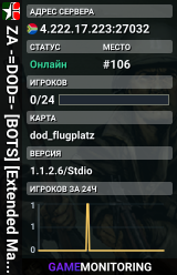 ZA -=DOD=- [BOTS] [Extended Maps]