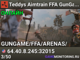Teddys Aimtrain FFA GunGame Scrims Battle Royale 1v1 1.0