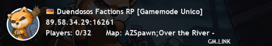 Duendosos Factions RP [Gamemode Unico]