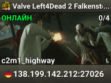 Valve Left4Dead 2 Falkenstein Server (srcds1003-fsn-hetz.421.12