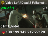 Valve Left4Dead 2 Falkenstein Server (srcds1003-fsn-hetz.421.11