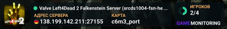 Valve Left4Dead 2 Falkenstein Server (srcds1004-fsn-hetz.421.14