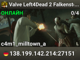 Valve Left4Dead 2 Falkenstein Server (srcds1001-fsn-hetz.421.13