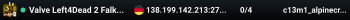 Valve Left4Dead 2 Falkenstein Server (srcds1002-fsn-hetz.421.93