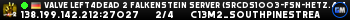 Valve Left4Dead 2 Falkenstein Server (srcds1003-fsn-hetz.421.13