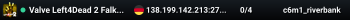Valve Left4Dead 2 Falkenstein Server (srcds1002-fsn-hetz.421.10
