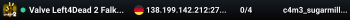 Valve Left4Dead 2 Falkenstein Server (srcds1003-fsn-hetz.421.30