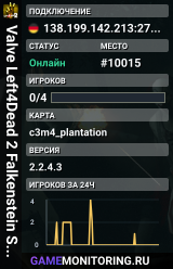 Valve Left4Dead 2 Falkenstein Server (srcds1002-fsn-hetz.421.82