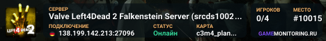 Valve Left4Dead 2 Falkenstein Server (srcds1002-fsn-hetz.421.82