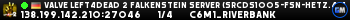 Valve Left4Dead 2 Falkenstein Server (srcds1005-fsn-hetz.421.32