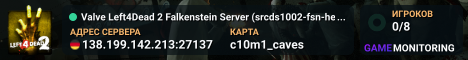 Valve Left4Dead 2 Falkenstein Server (srcds1002-fsn-hetz.421.12