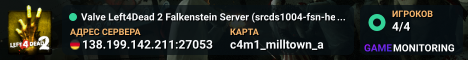 Valve Left4Dead 2 Falkenstein Server (srcds1004-fsn-hetz.421.39