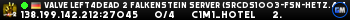 Valve Left4Dead 2 Falkenstein Server (srcds1003-fsn-hetz.421.31