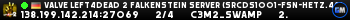 Valve Left4Dead 2 Falkenstein Server (srcds1001-fsn-hetz.421.55