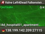 Valve Left4Dead Falkenstein Server (srcds1006-fsn-hetz.421.101)