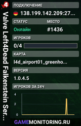 Valve Left4Dead Falkenstein Server (srcds1006-fsn-hetz.421.37)