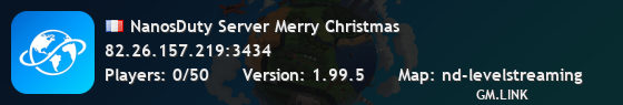 NanosDuty Server Merry Christmas