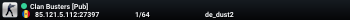 CS 1.6 SERVERS #1 IN TATARSTAN