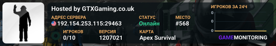 Hosted by GTXGaming.co.uk