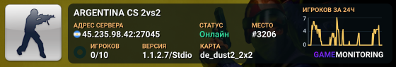 ARGENTINA CS 2vs2