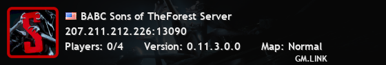 BABC Sons of TheForest Server