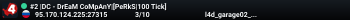 #2 |DC - DrEaM CoMpAnY|[PeRkS|100 Tick]