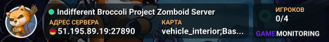 Indifferent Broccoli Project Zomboid Server