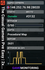 The Casual Gamers Pve Easy | 2x | EU | Linux friendly