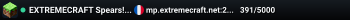EXTREMECRAFT Spears! Towny: New economy Town Wars Custom Enchants ...