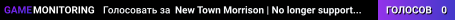 New Town Morrison | No longer supported v5.1