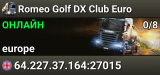 Romeo Golf DX Club Euro