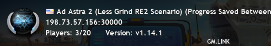 Ad Astra 2 (Less Grind RE2 Scenario) (Progress Saved Between Wi