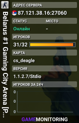 Belarus #1 Gaming City Arena [PUBLIC]