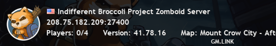 Indifferent Broccoli Project Zomboid Server
