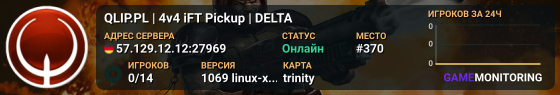 QLIP.PL | 4v4 iFT Pickup | DELTA