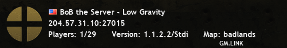 BoB the Server - Low Gravity