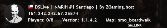 DSLive | NMRIH #1 Santiago | By ZGaming.host