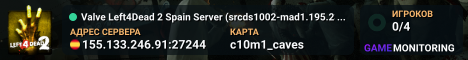 Valve Left4Dead 2 Spain Server (srcds1002-mad1.195.230)